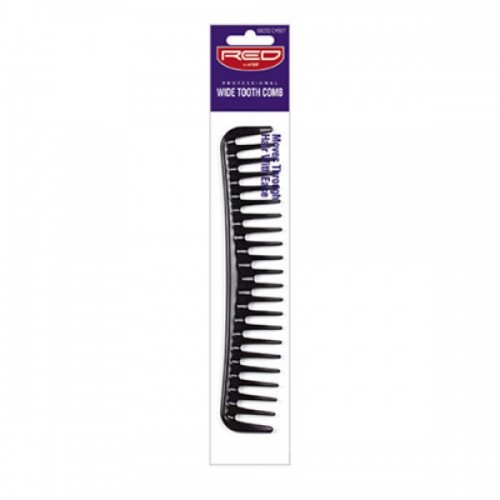 Red Professional Wide Tooth Comb CMB17